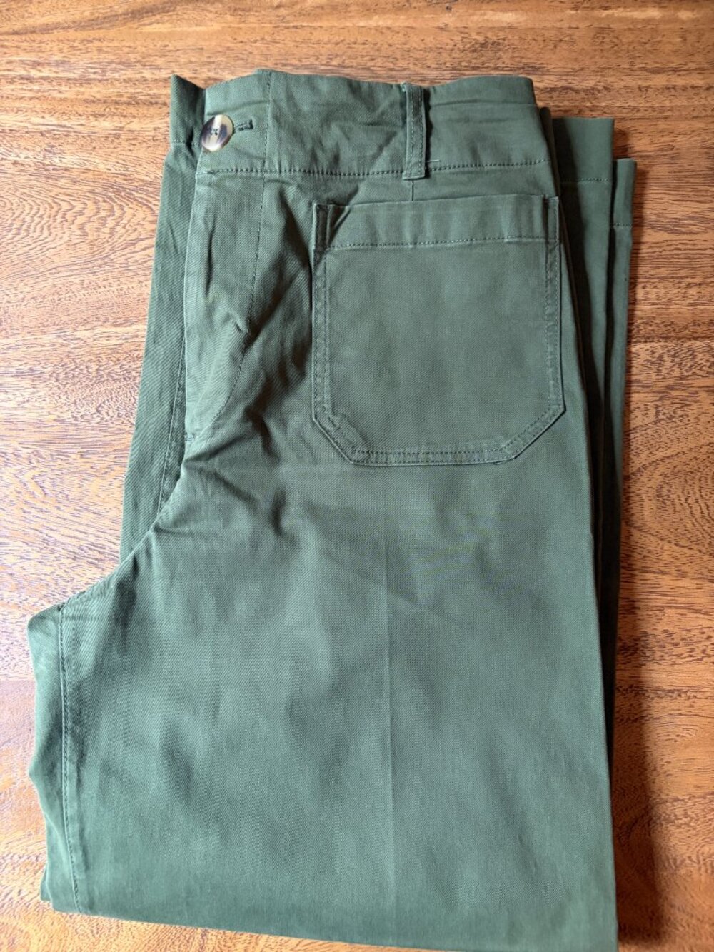Maeve Collette High Rise Full Length Wide Leg
